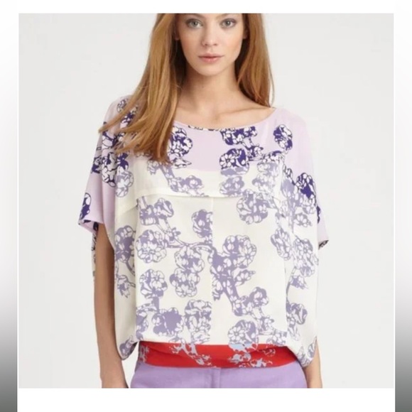 Diane Von FURSTENBERG Landy Silk Blouse - Picture 4 of 9